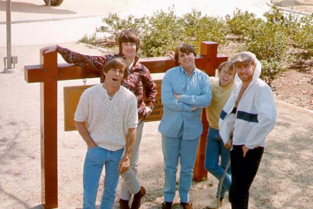 The Beach Boys in 1965. - Credit: Michael Ochs Archives/Getty Images