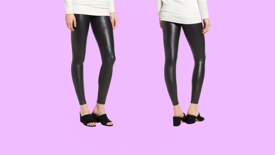 40 perfect gift ideas for your sister: Spanx Leather Leggings