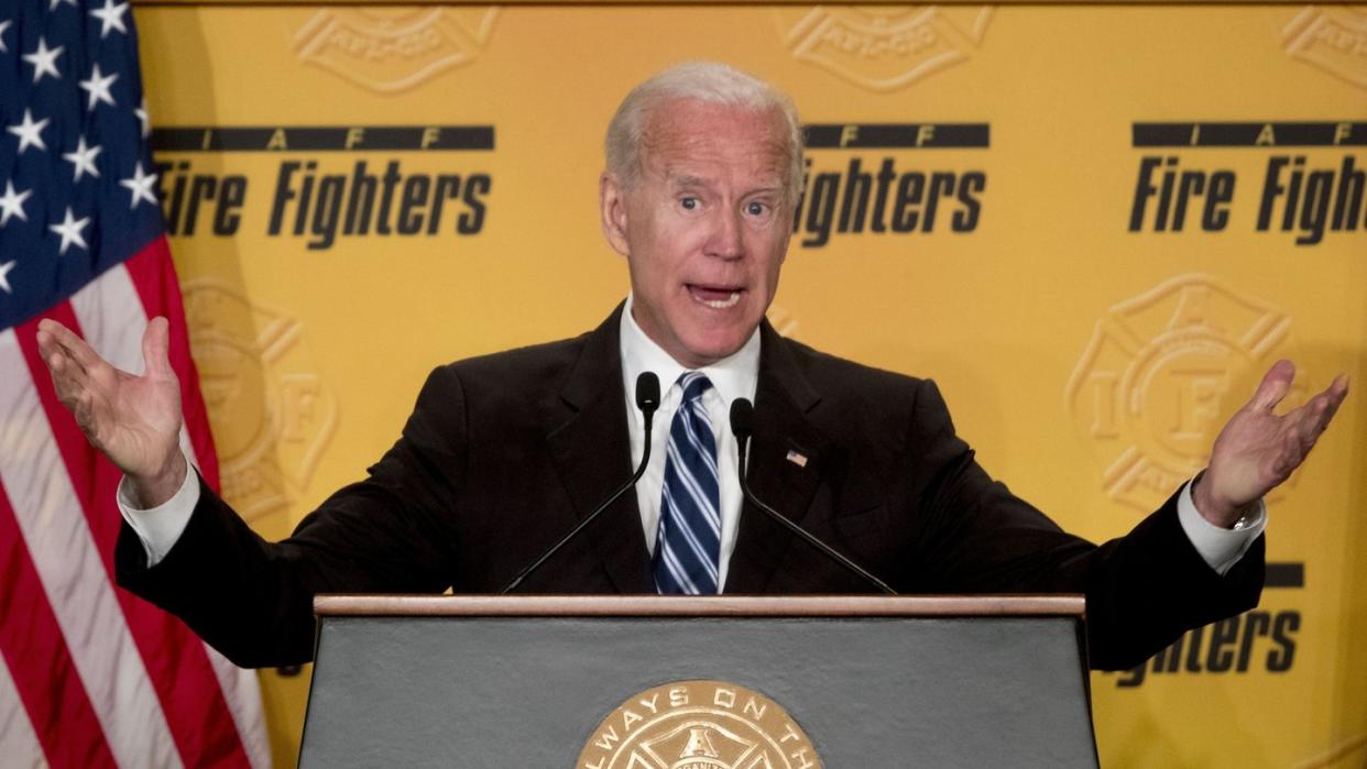 Er hat sich noch gar nicht auf eine Kandidatur festgelegt: Der frühere US-Vizepräsident Joe Biden. Beobachter rechnen aber fest damit, dass er antreten wird. Foto: Andrew Harnik/AP