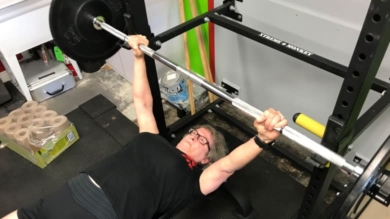 Woman battles through Crohn's to medal at power lifting championship