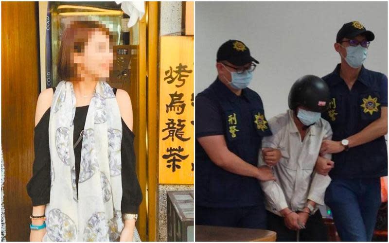 黃姓凶嫌疑似追求通訊行甜姐兒曾女不成，設局假車禍擄人造成曾女死亡。（翻攝自臉書、翻攝畫面）