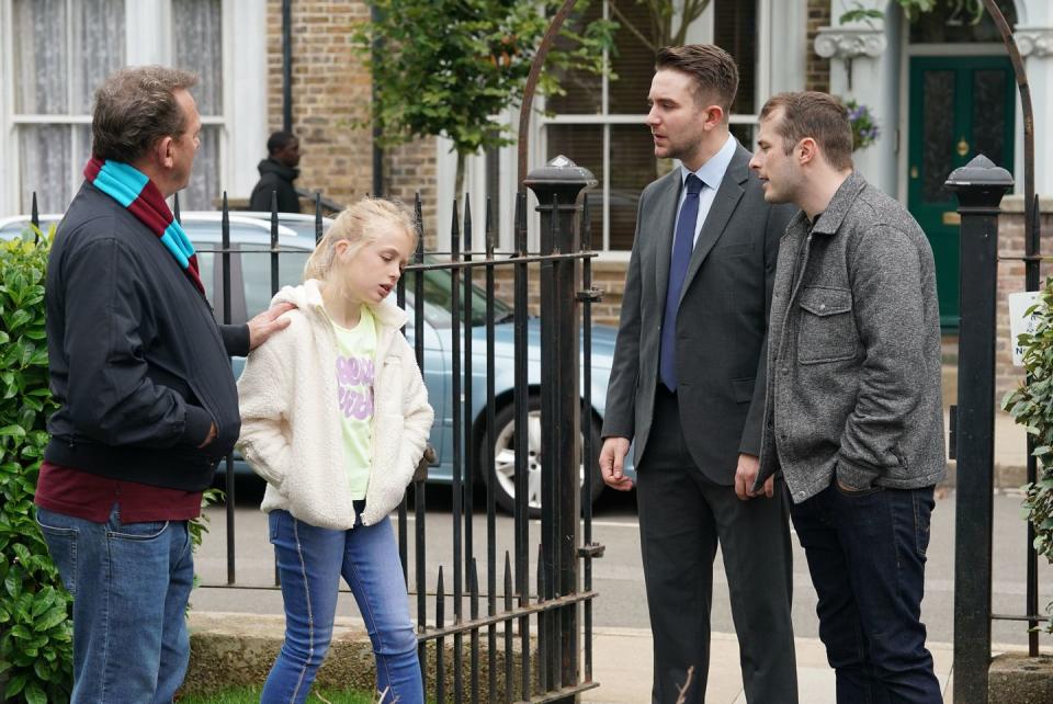 billy mitchell, lexi mitchell, callum highway, ben mitchell, eastenders