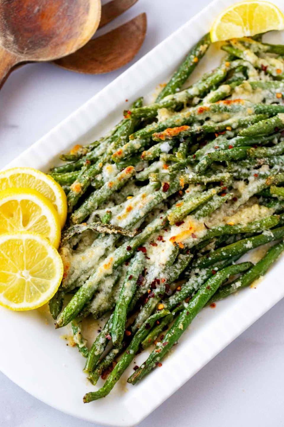 Keto Green Beans With Parmesan