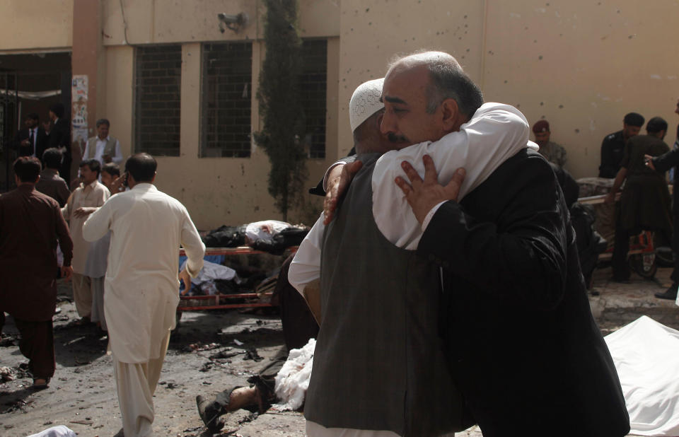 Deadly suicide bombing at hospital in Quetta, Pakistani