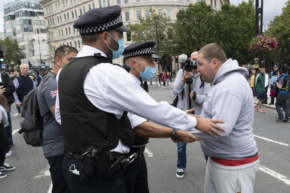 Demonstration organised by Stand Up X in London