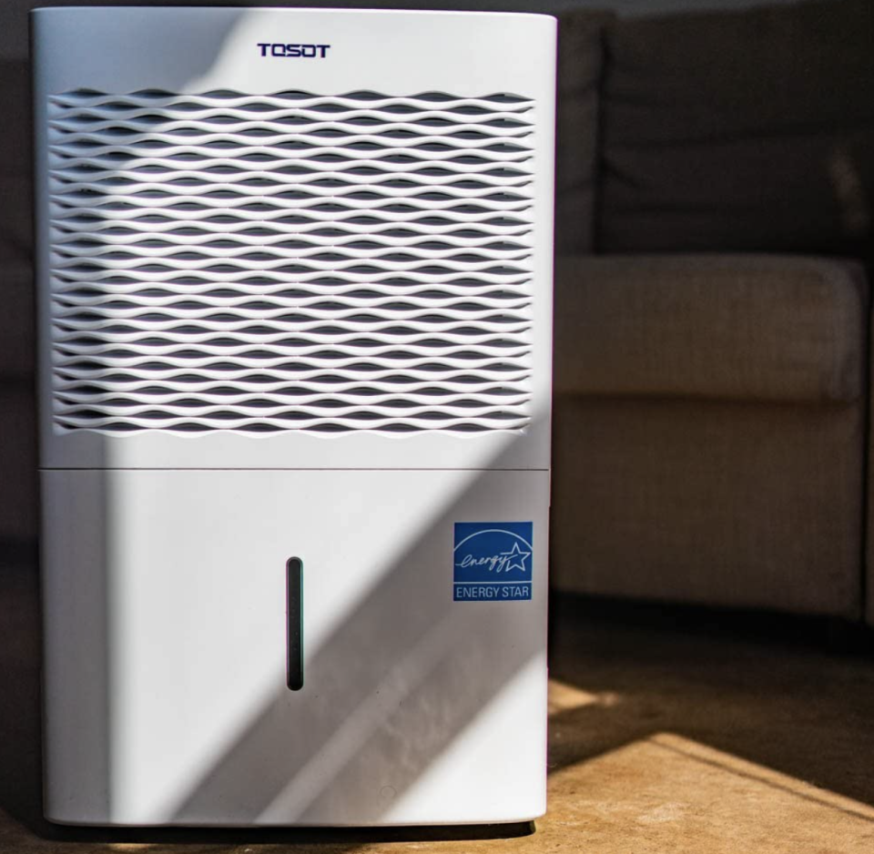 Save 20 percent off on the Tosot dehumidifer. (Photo: Amazon)