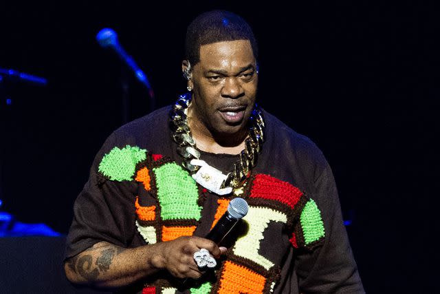 <p>Erika Goldring/Getty</p> Busta Rhymes performs during 2024 ESSENCE Festival of Culture on July 05, 2024