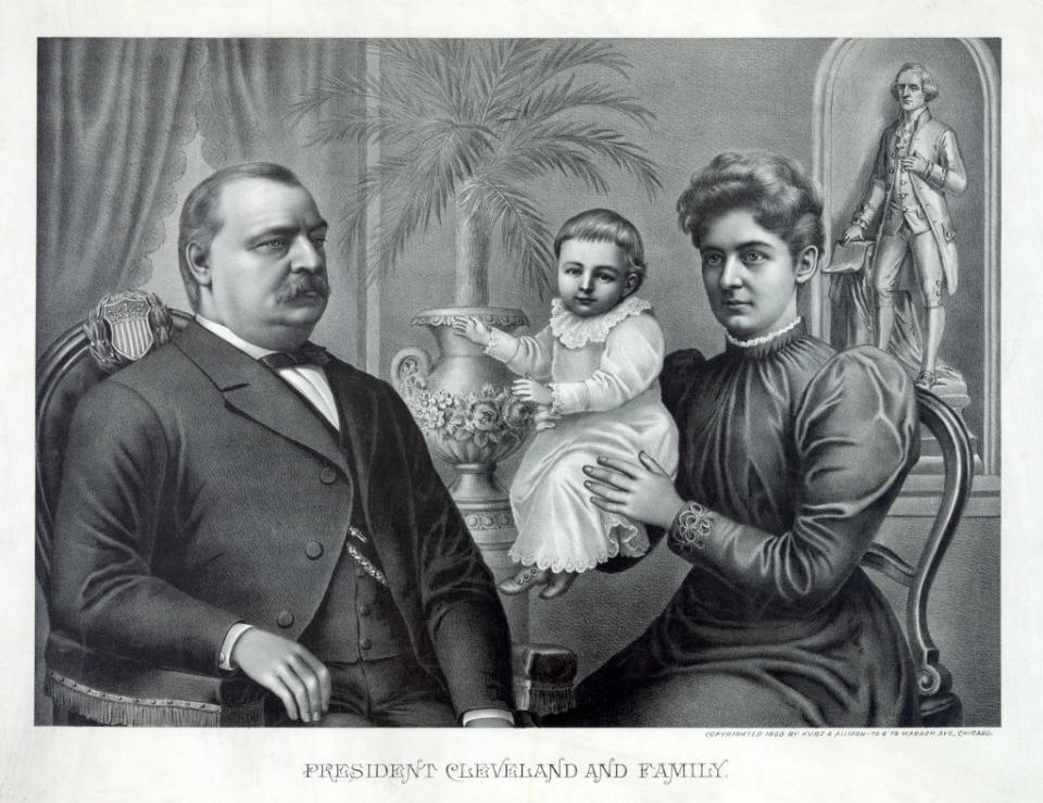 President Cleveland and Family. Source: Getty