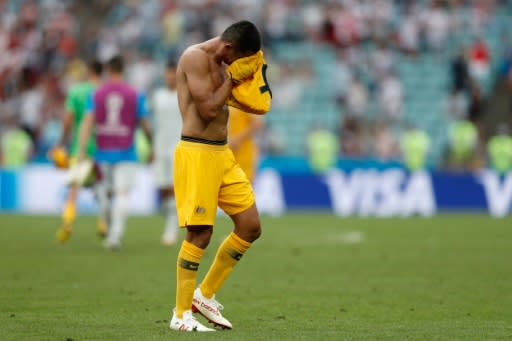 Record goal-scorer Tim Cahill made only a cameo appearance