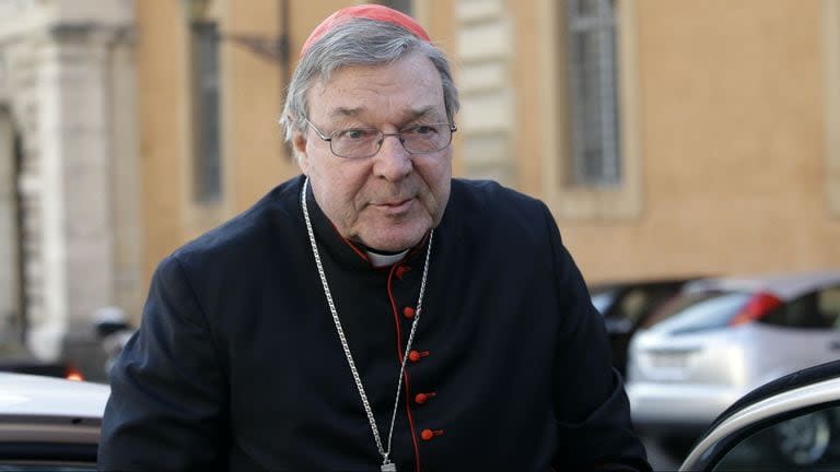 El Cardenal George Pell en el Vaticano