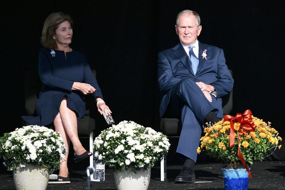 George W. Bush and Laura Bush