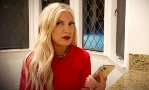 Tori Spelling Jokes About Being Disinherited Horror Spoof Video Charity