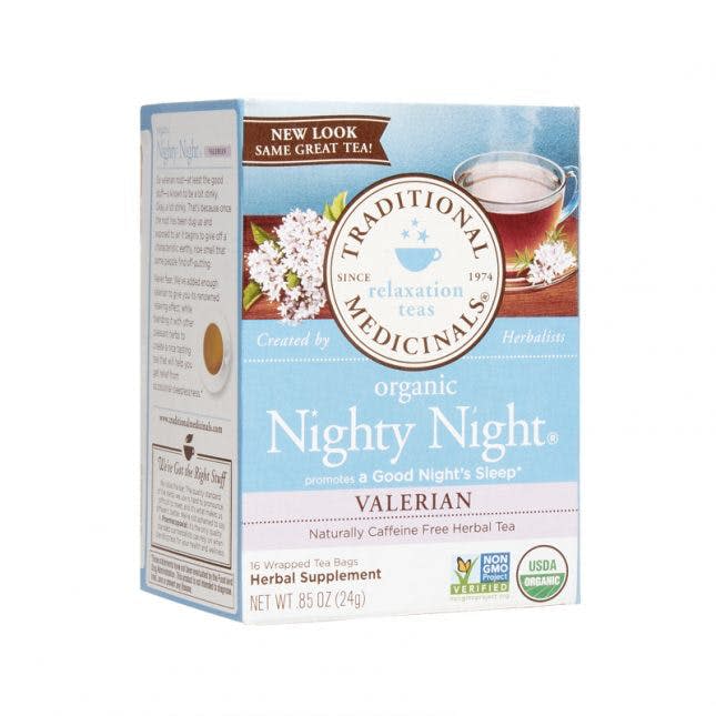 traditional medicinals nighty night tea