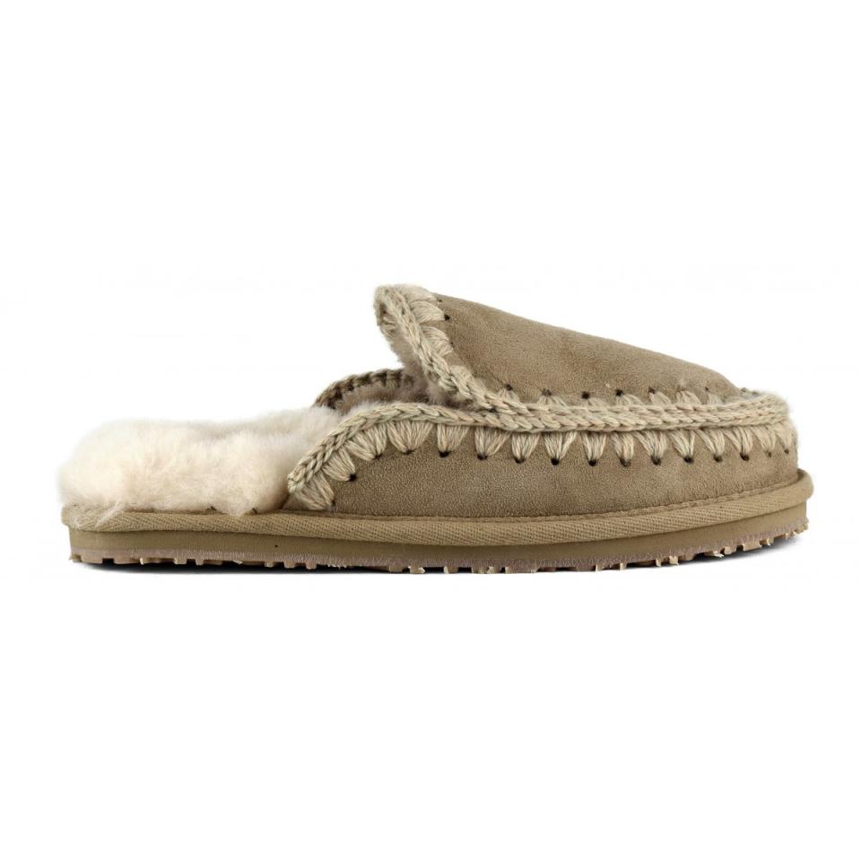 <p><a href="https://www.mou-online.com/en-us/shoponline/suede-slipper-full-eskimo-stitch.MU.FW161007A?color=CAM" rel="nofollow noopener" target="_blank" data-ylk="slk:Shop Now;elm:context_link;itc:0;sec:content-canvas" class="link ">Shop Now</a></p><p>Full Stitch Slippers</p><p>mou-online.com</p><p>$140.00</p>