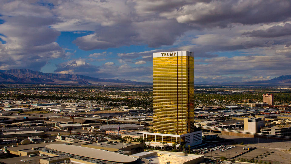 Trump International Tower in Las Vegas, a luxury hotel, condominium, and timeshare building.