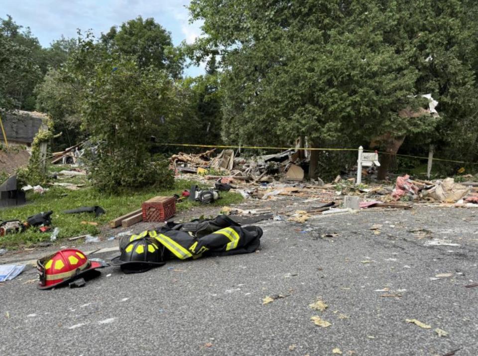 One person is dead after a house explosion in Lincoln