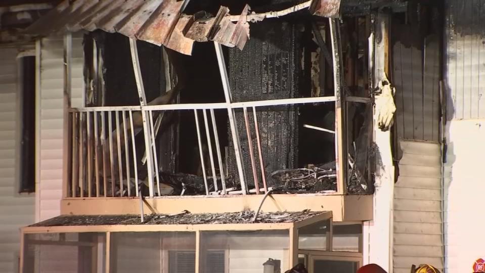 Firefighters said a child died early Wednesday morning in the Altamonte Springs fire.