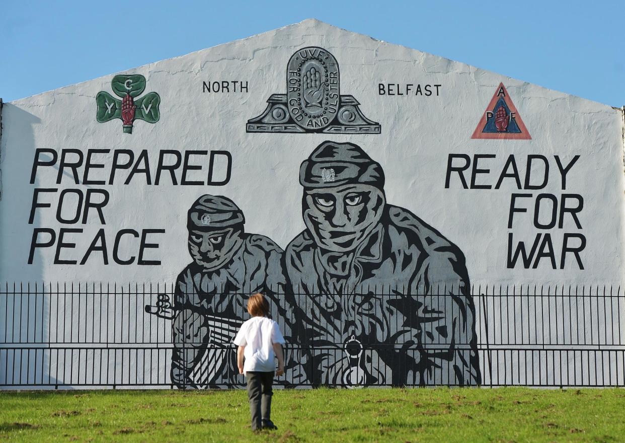 The decades-long Troubles in Northern Ireland came to an end 20 years ago, but what will coming out of the EU mean for peace?: Getty
