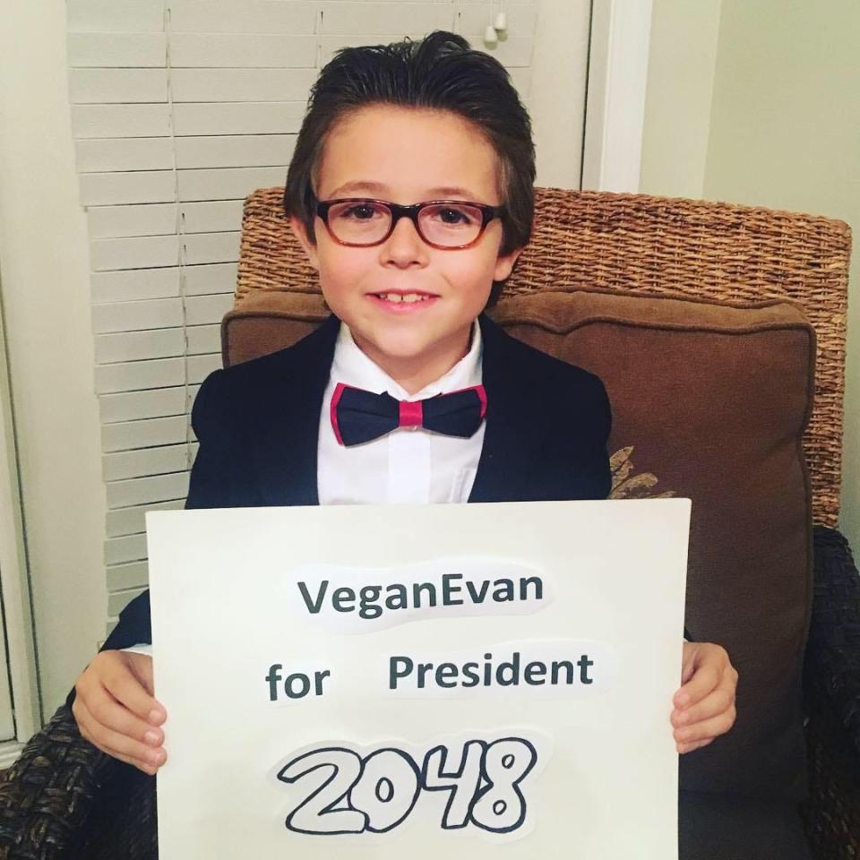 Vegan Evan for President