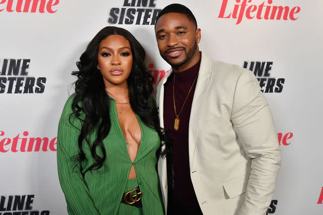 <p>Paras Griffin/Getty </p> Drew Sidora and Ralph Pittman