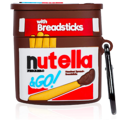 Oqplog Nutella Snack Pack AirPod 1/2 Case