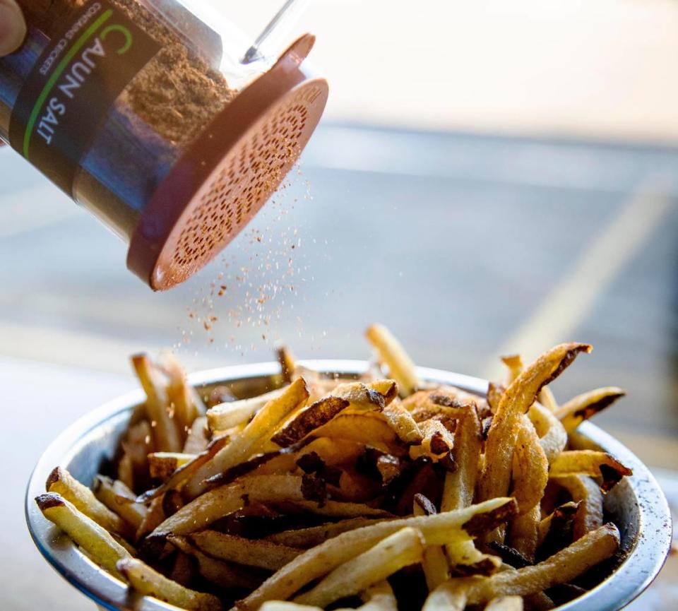 Boise Fry Company now offers its customers an unusual choice for flavoring French fries: four kinds of flavored cricket salt.