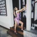 Uau! Luisa Sonsa caprichou no look rosa para receber 2021 (Foto: Reprodução/Instagram)