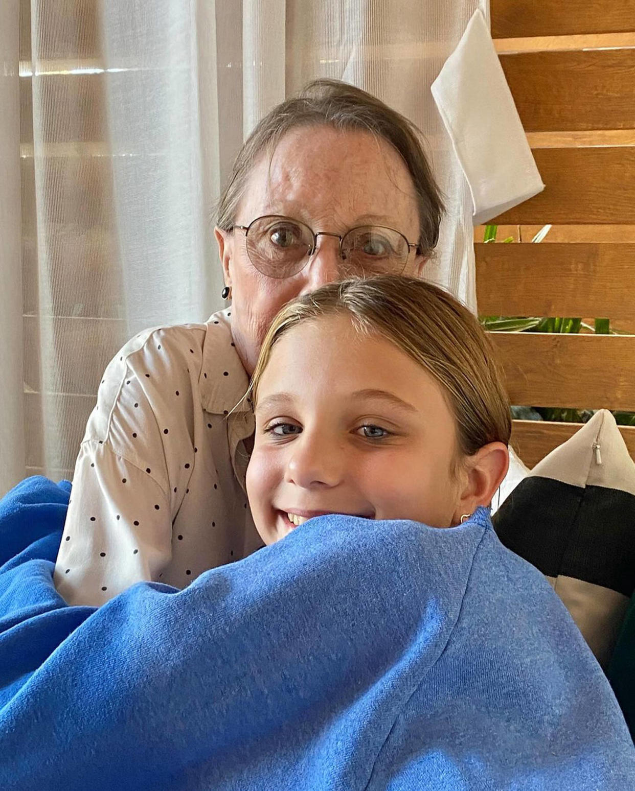 Bernadette Birk and her granddaughter, Bryn Hoppy. (Bethenny Frankel / Instagram)