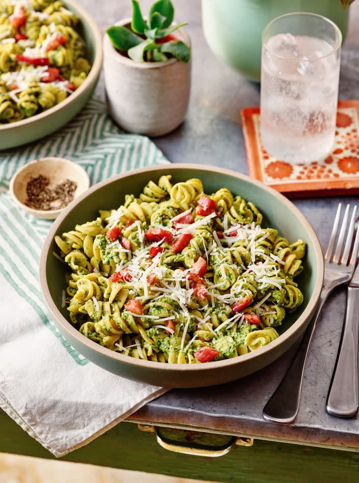 chard hazelnut strawberry top pesto recipe