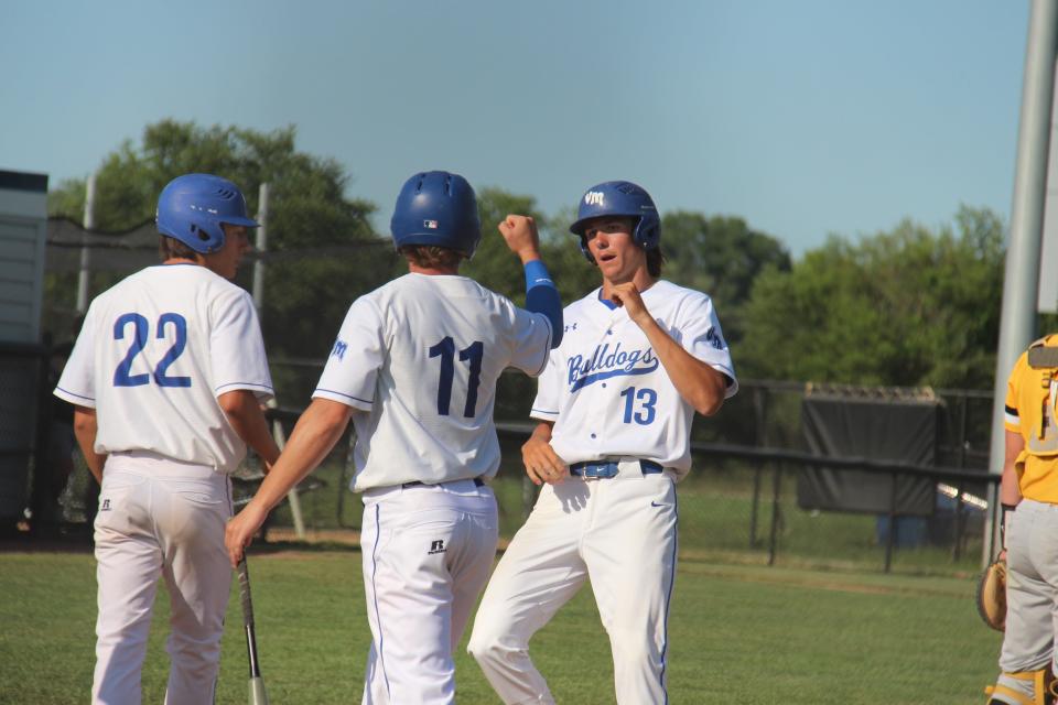 The Van Meter baseball team has won three consecutive Class 2A state championships. The Bulldogs will attempt to win a fourth next week in Carroll after winning the Substate 2 final on Tuesday night.
