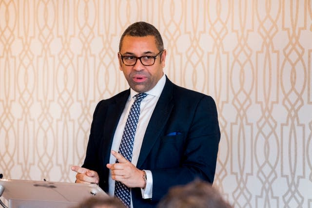 James Cleverly 