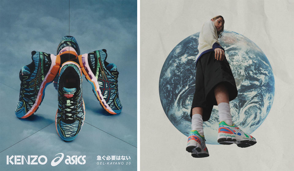 Kenzo x Asics Gel-Kayano 20 Sneakers: Photos