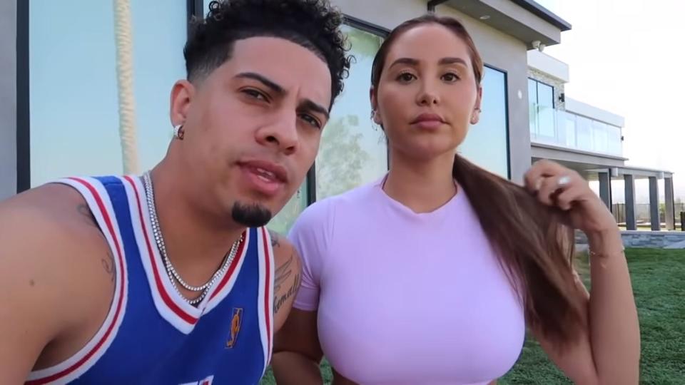 Austin McBroom and Catherine Paiz in their deleted video