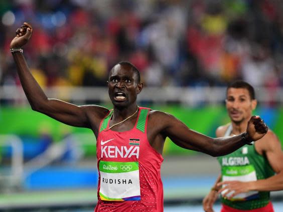 Rudisha triumphed in Rio in the 800m (AFP/Getty)