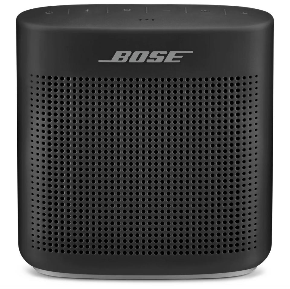 Black Bose SoundLink speaker