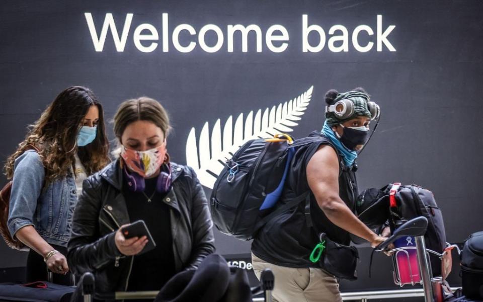 Arrivals at Auckland  - Getty