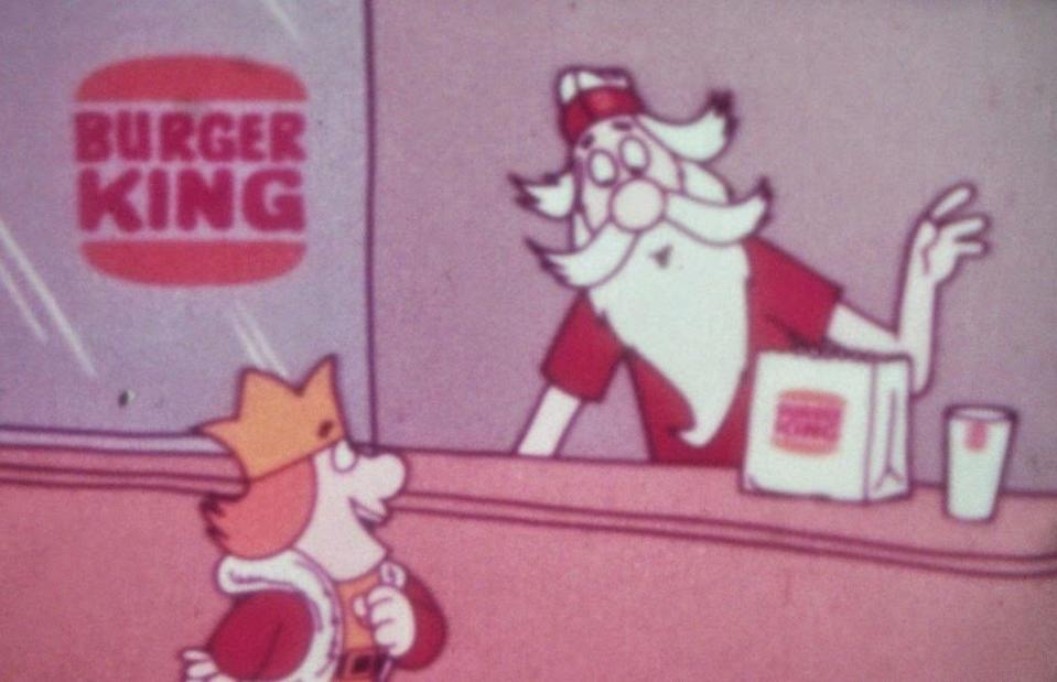 <p>Burger King 1970 advert/RetroJunk</p>