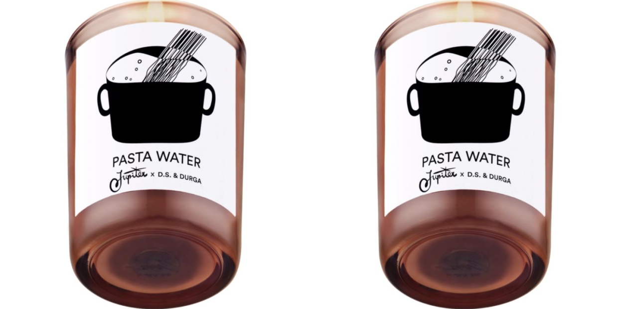 pasta water candle