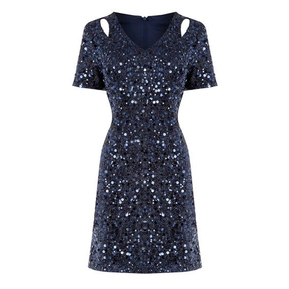 Sequin Flippy Dress