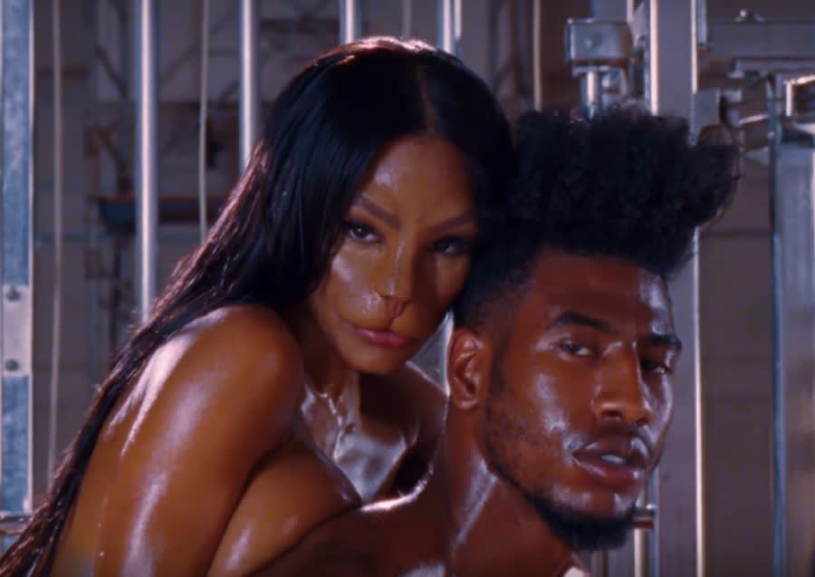 Teyana Taylor’s husband explained her “Fade” cat face and it’s *so* inspirational