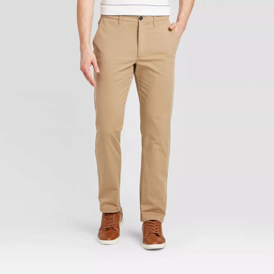 best chinos for men, Goodfellow & Co™ Slim Fit Tech Chino Pants