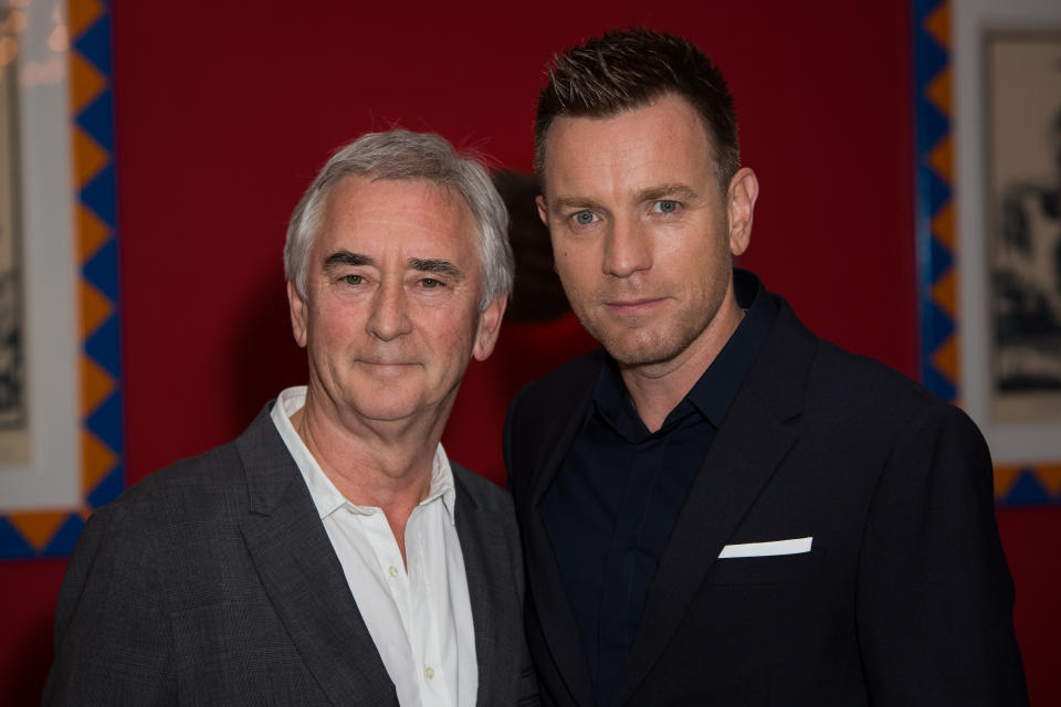 Actors Denis Lawson and Ewan McGregor pose for photographers during a photo call to promote the film 'American Pastoral', in London, Friday, Oct. 7, 2016. (Photo by Vianney Le Caer/Invision/AP)