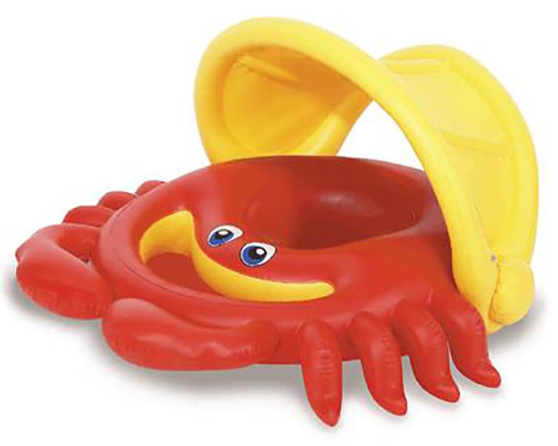 Cozy Crab Sunshade Float/Crabby Baby Boat