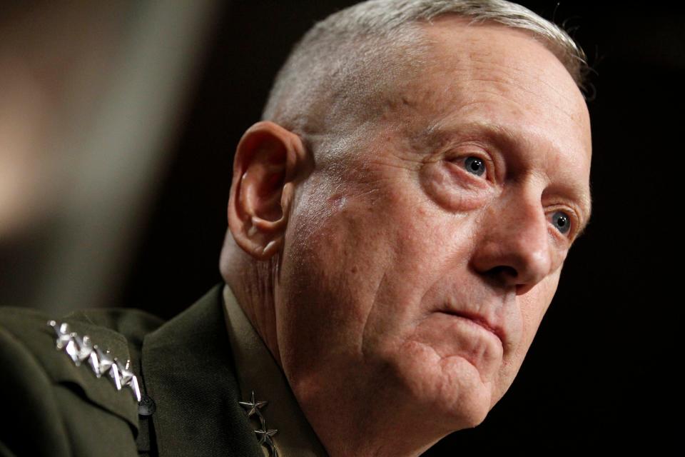 Retired Marine general James Mattis