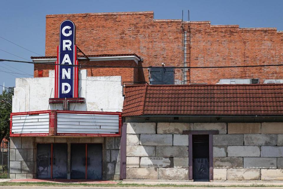 The Grand Theater, in Fort Worth’s Historic Southside, was once one of the only venues in Fort Worth catering to the city’s Black community.