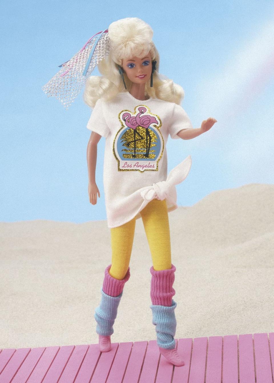 Doll, Toy, Pink, Barbie, Blond, Footwear, Joint, Wig, Costume, Action figure, 