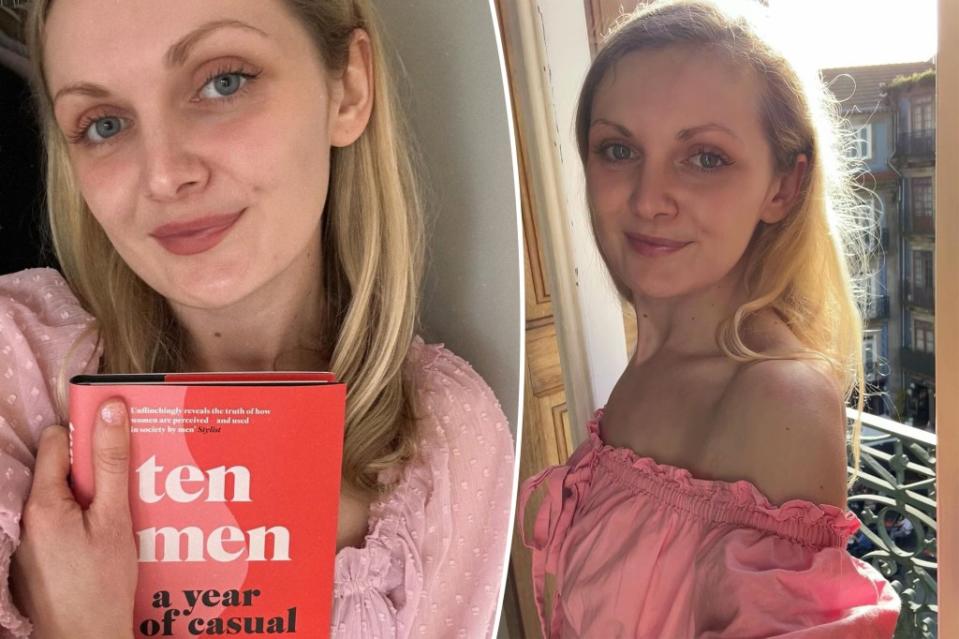 Kitty Ruskin details her harrowing experiences in her newly-released tome, “Ten Men: A Year of Casual Sex,” which she hopes will serve as a wake-up call about the realities faced by young women in age where many males are addicted to violent pornography. Instagram/kittyruskin