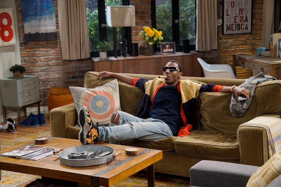 THE CARMICHAEL SHOW -- "Gold Diggers" Episode 313 -- Pictured: Jerrod Carmichael as Jerrod Carmichael