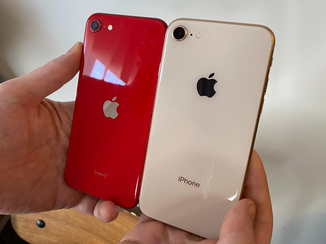 iPhone SE and iPhone 8