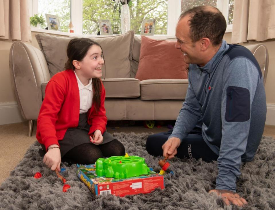 The Northern Echo: Lyla O’ Donovan, 11, from Catterick, who has undergone 20 operations after being diagnosed with a brain tumour